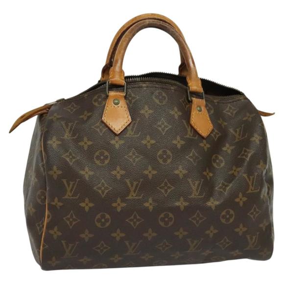 LOUIS VUITTON Monogram Speedy 30 Hand Bag M41526 LV Auth 128380 - Picture 1 of 16